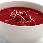 Rote Bete Suppe mit Kren